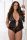 Csipkés plus size teddy babydoll szoknyával
