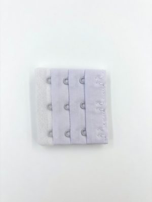 Fehér melltartópánt hosszabbító 3 kapcsos