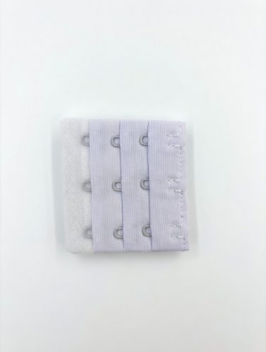 Fehér melltartópánt hosszabbító 3 kapcsos