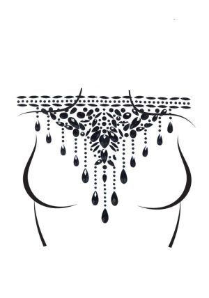 Choker body jewels sticker