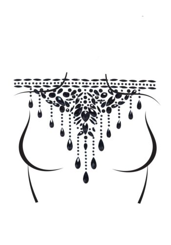 Choker body jewels sticker