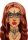 Masquerade face jewels sticker
