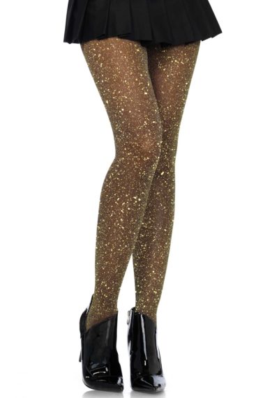 LA7130-GLD-Arany színű lurex harisnyanadrág