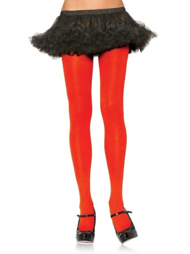 Piros átlátszatlan harisnyanadrág