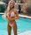 Strasszos brazil fenekű bikini fürdőruha szett