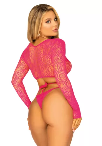Körbetekerhető crop top & bugyi szett