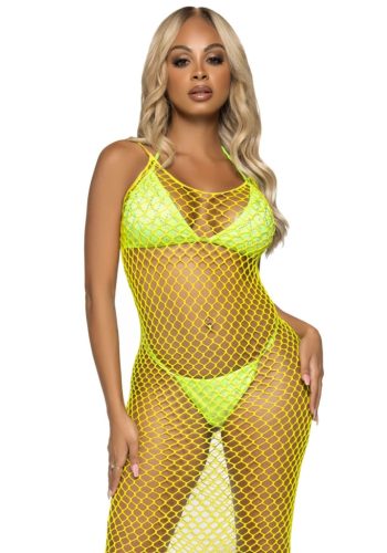 Woven twist lemon necc maxi ruha