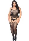 LA89175-Csipkés plus size testharisnya