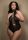 Csipkés plus size nyitott teddy