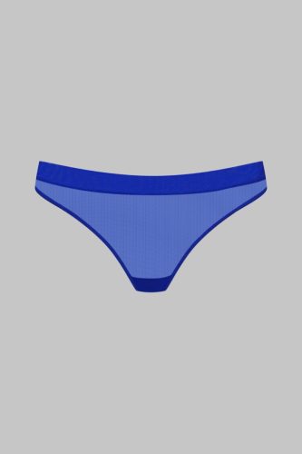 Exkluzív neon kék brazil tanga