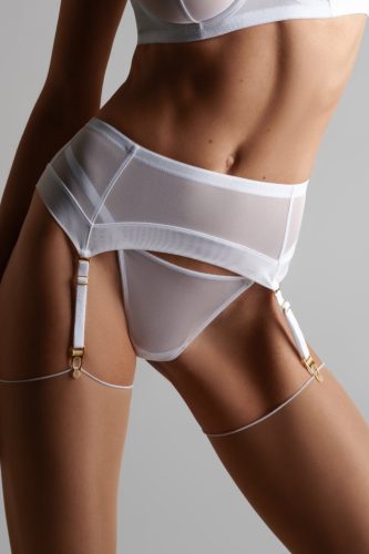 MC fehér harisnyakötő pántok