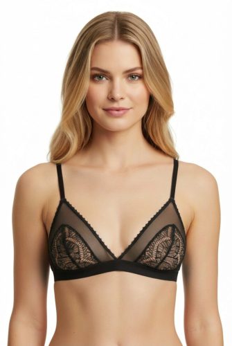 MC szempilla csipkés háromszög melltartó