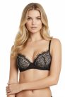 MC szempilla csipkés merevítős melltartó