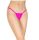 Pink átlátszatlan spandex g-string bugyi