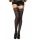 Átlátszatlan harisnya csipke felsőrésszel
