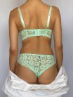 Lacey mentazöld csipkés bikini bugyi