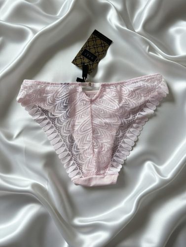 M ring rózsaszín csipkés bikini bugyi