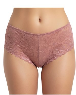 Peony mályva színű csipkés hipster