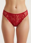 Head Over piros csipkés tanga