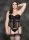 Exkluzív necc harisnyatartós corset