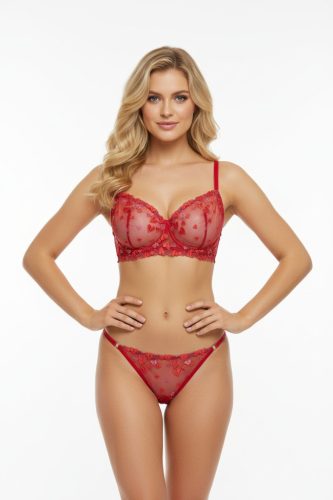 LOVELY hímzett merevítős szett