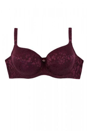 T-fit bordó-lila színű flexibilis melltartó