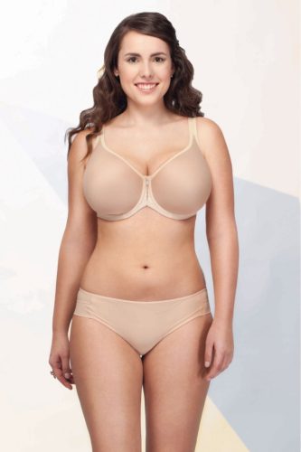 Testszínű melltartó, vékony szivacsbetéttel