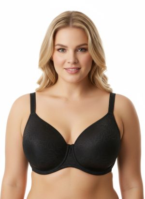 Fekete ferfect-fit flexibilis melltartó