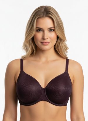 Lila Perfect-Fit flexibilis merevítős melltartó