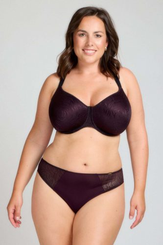 Lila Perfect-Fit flexibilis merevítős melltartó