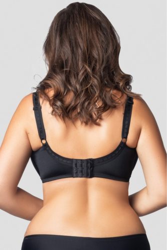 Fekete melltartó, vékony szivacsbetéttel