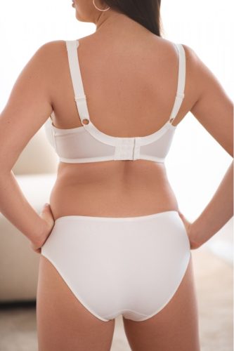 Deluxe ivory színű csipkés felxibilis melltartó