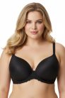 Top fit fekete flexibilis merevítős melltartó