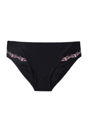 Csipkés hímzett bugyi