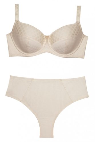 Ivory mintás magasított bugyi