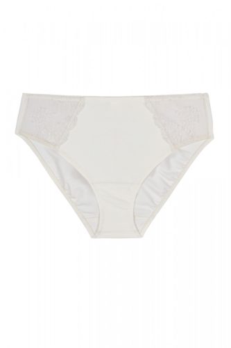 Deluxe ivory csipkés bugyi