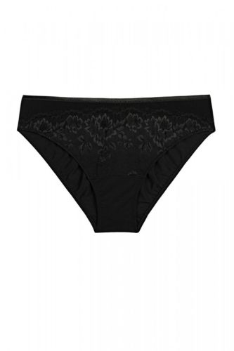 Luxus csipkés bugyi tüll betéttel