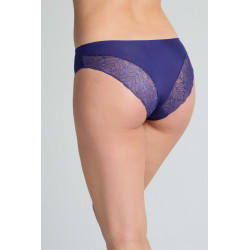 Kék exkluzív bikini bugyi