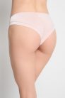 Rose színű brazil bugyi