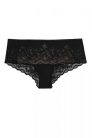 Luxus csipkés rose-fekete francia bugyi